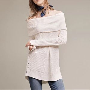 Anthropologie Moth Lucerne Chenille Knit Sweater